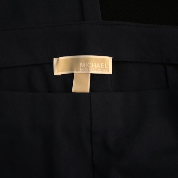 Michael Kors True Navy skinny slacks - Picture 3 of 8